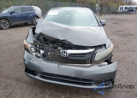 2012 Honda Civic Ex from USA, damaged, VIN 2HGFB2F84CH320405